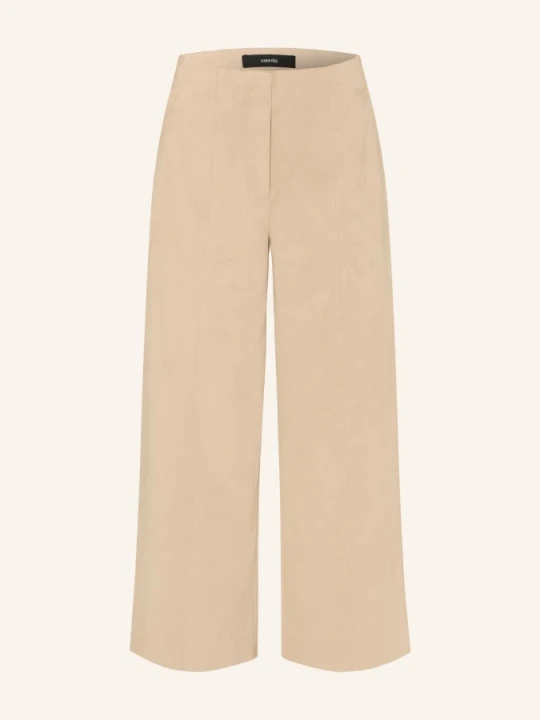 Zdjęcie produktu Someday Spodnie 7 / 8 Curilo Velours W Stylu Skórzanym beige JASNOBRĄZOWY