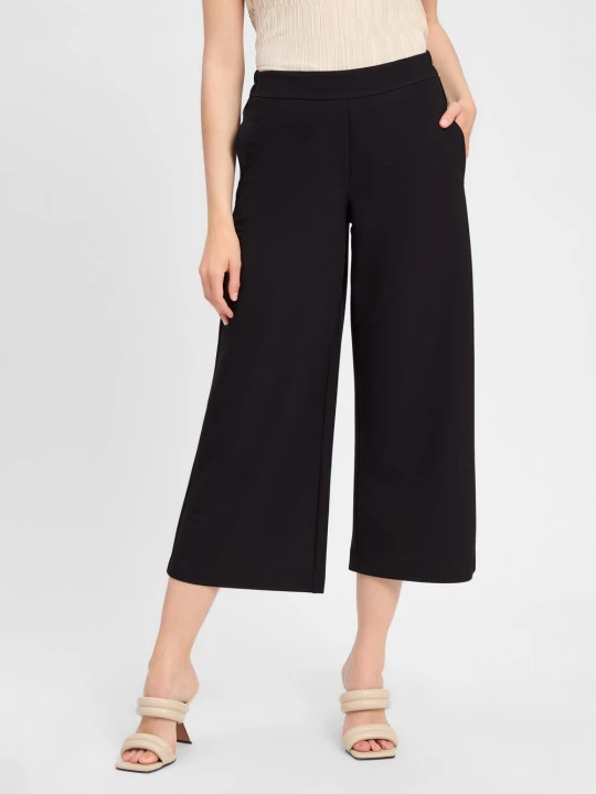 Zdjęcie produktu Someday Spodnie culottes - Cenya Kobiety wiskoza czarny
