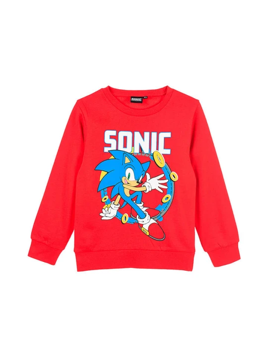 Zdjęcie produktu Sonic Bluza "Sonic" w kolorze czerwonym rozmiar: 104