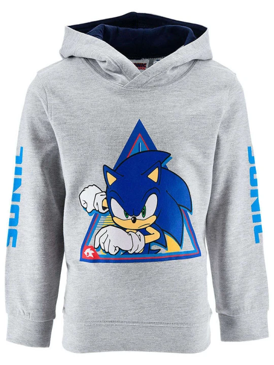 Zdjęcie produktu Sonic Bluza "Sonic" w kolorze niebiesko-szarym rozmiar: 98