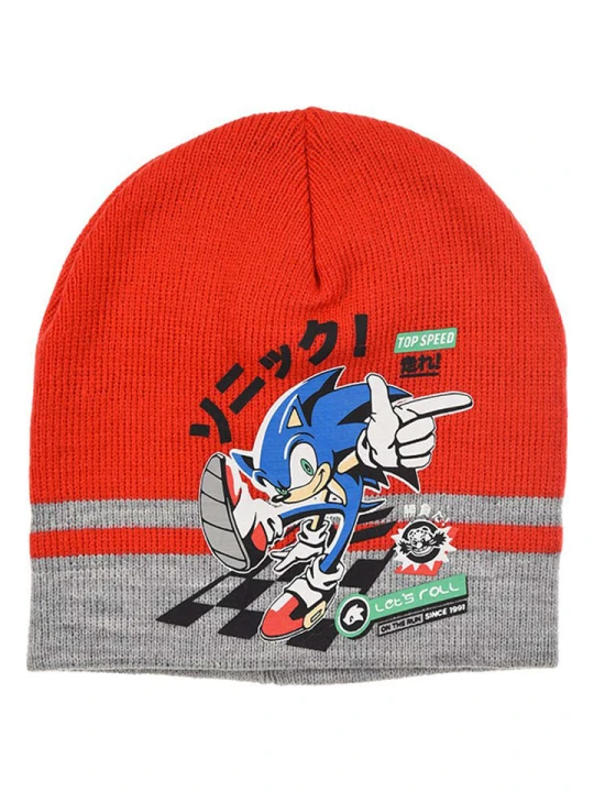 Zdjęcie produktu Sonic Czapka "Sonic" w kolorze czerwonym rozmiar: 52 cm