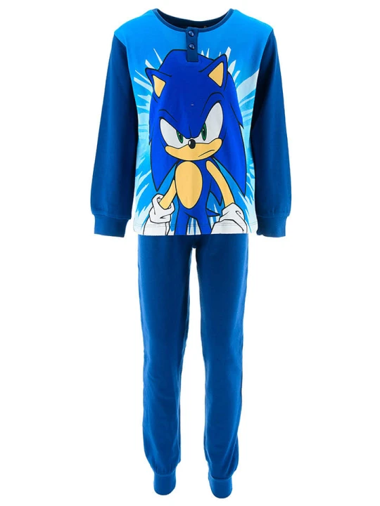 Zdjęcie produktu Sonic Piżama "Sonic modern" w kolorze niebieskim rozmiar: 98