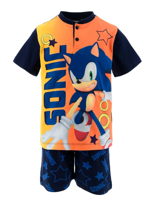 Zdjęcie produktu Sonic Piżama "Sonic" w kolorze granatowo-pomarańczowym rozmiar: 110
