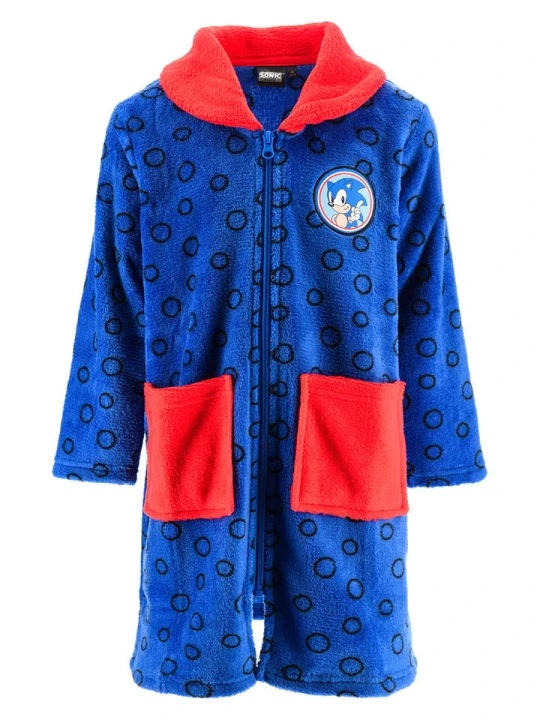 Zdjęcie produktu Sonic Szlafrok "Sonic" w kolorze niebieskim rozmiar: 104