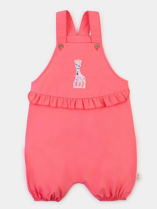 Zdjęcie produktu Sophie la Girafe Ogrodniczki w kolorze czerwonym rozmiar: 92