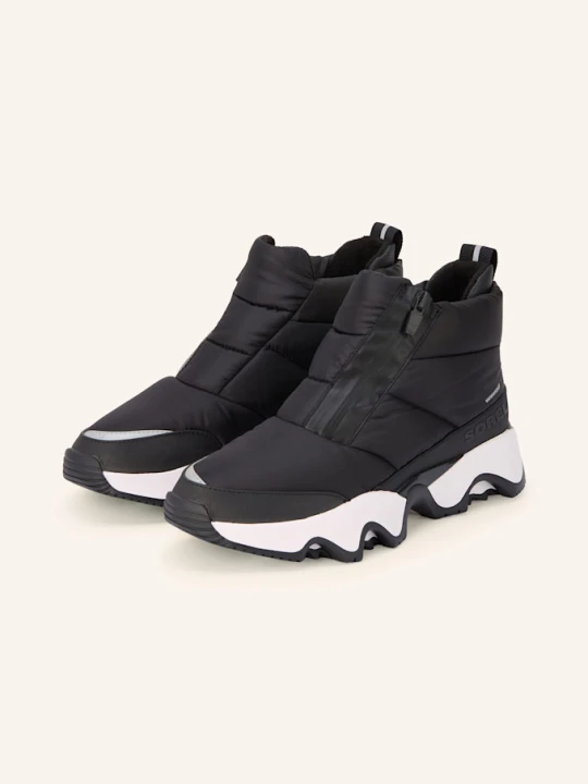 Zdjęcie produktu Sorel Botki Na Platformie Impact Puffy schwarz CZARNY