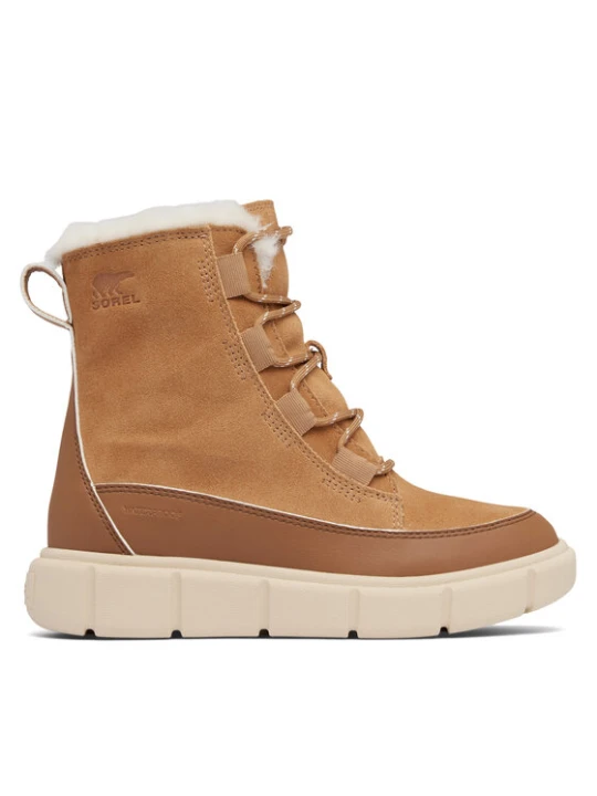 Zdjęcie produktu Sorel Śniegowce Youth Explorer III Lace Wp 2088511253 Brązowy