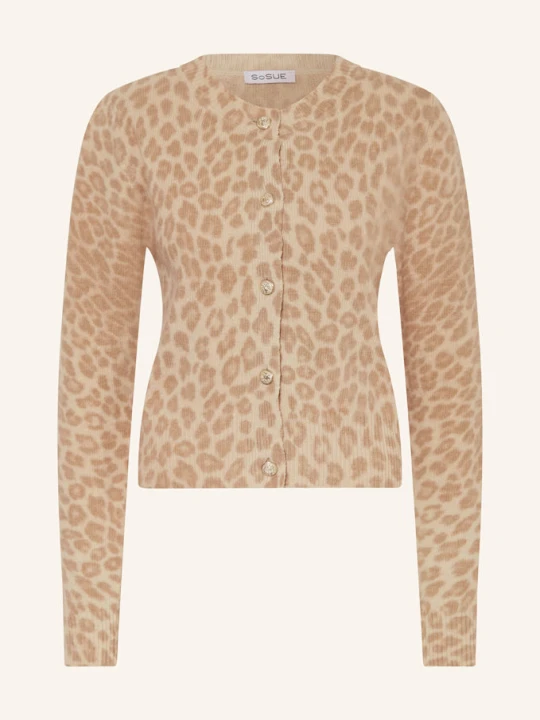 Zdjęcie produktu Sosue Kardigan Z Wełny Merino beige