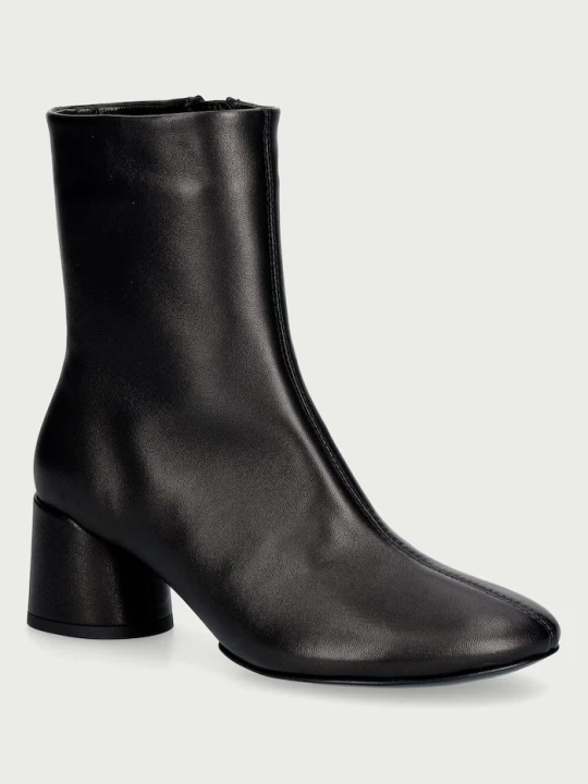 Zdjęcie produktu Souliers Martinez botki damskie skórzane FLAVIA czarny