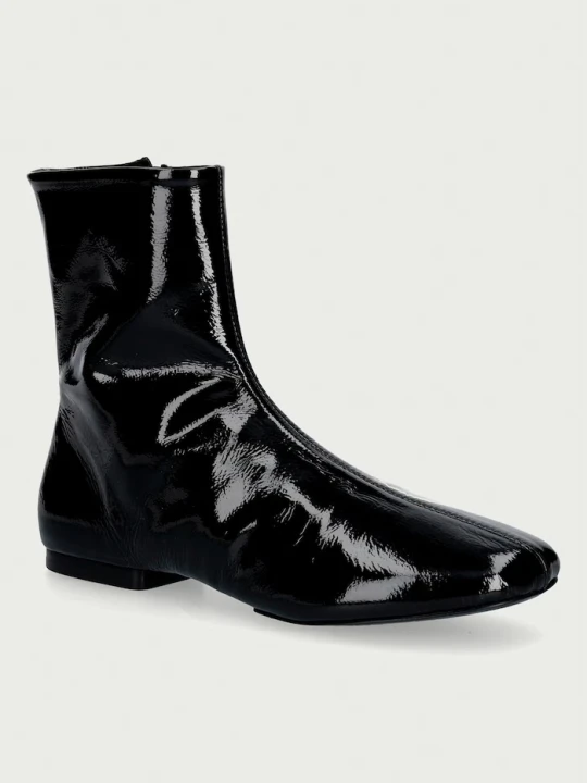 Zdjęcie produktu Souliers Martinez botki damskie skórzane MOLLI czarny