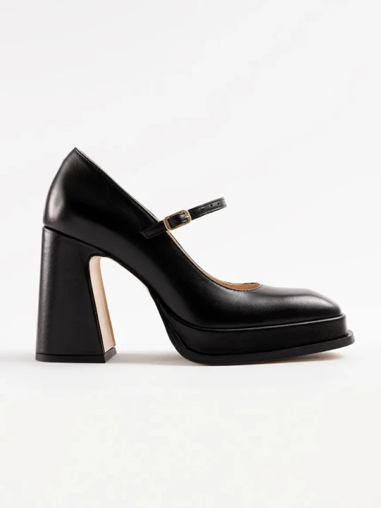 Zdjęcie produktu Souliers Martinez czółenka skórzane CASILDA czarny