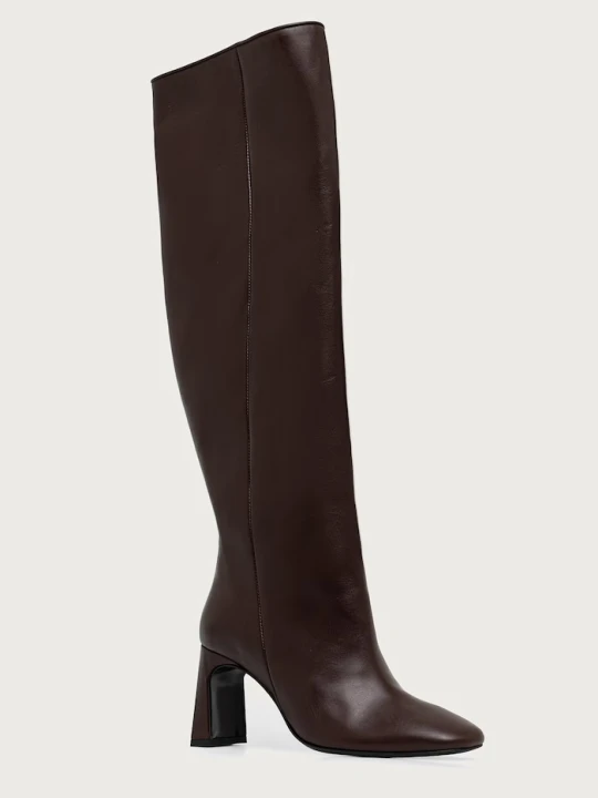 Zdjęcie produktu Souliers Martinez kozaki damskie skórzane ROBERTA brązowy