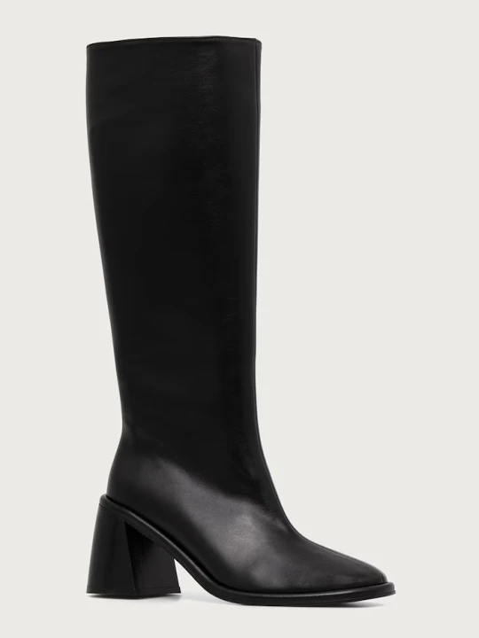 Zdjęcie produktu Souliers Martinez kozaki damskie skórzane TRIANA czarny