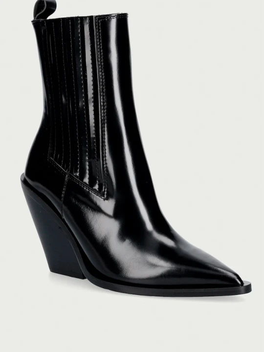 Zdjęcie produktu Souliers Martinez sztyblety damskie skórzane VEGAS czarny