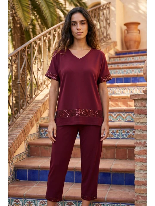 Zdjęcie produktu SOULSHAE 2-częściowy zestaw w kolorze czerwonym rozmiar: XXL / 3XL