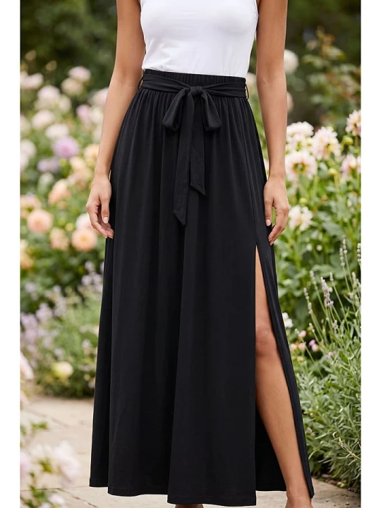 Zdjęcie produktu SOULSHAE Spódnica w kolorze czarnym rozmiar: XXL / 3XL