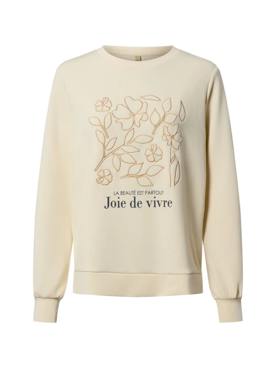 Zdjęcie produktu soyaconcept® Bluza - Banu Kobiety Sztuczne włókno beżowy