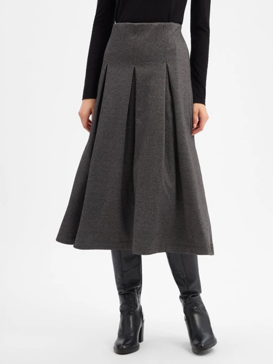 Zdjęcie produktu soyaconcept® Spódnica midi Kobiety szary