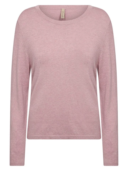 Zdjęcie produktu soyaconcept Sweter "Dollie" w kolorze jasnoróżowym rozmiar: L