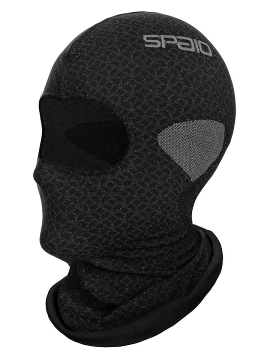 Zdjęcie produktu Spaio Kominiarka "Adrenaline" w kolorze szaro-czarnym rozmiar: L/XL