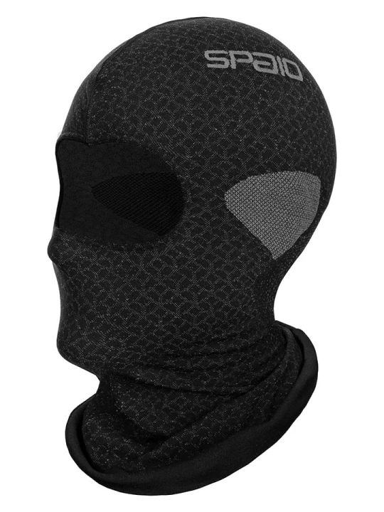 Zdjęcie produktu Spaio Kominiarka "Rapid" w kolorze szaro-czarnym rozmiar: L/XL