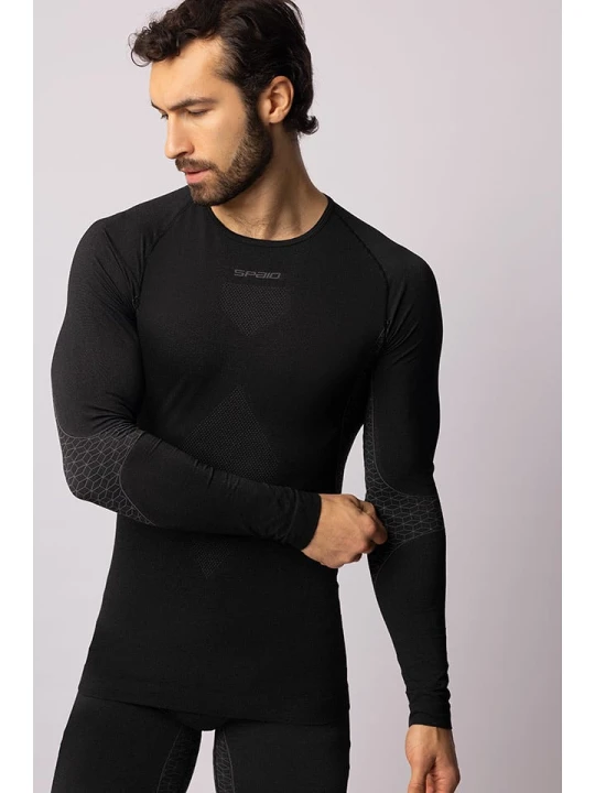 Zdjęcie produktu Spaio Koszulka sportowa "Breeze" w kolorze czarnym rozmiar: XXL