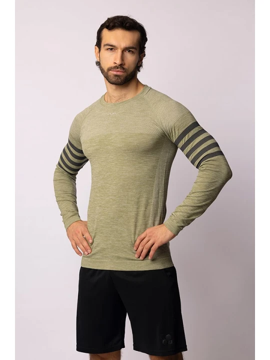 Zdjęcie produktu Spaio Koszulka sportowa "Run" w kolorze zielonym rozmiar: XL