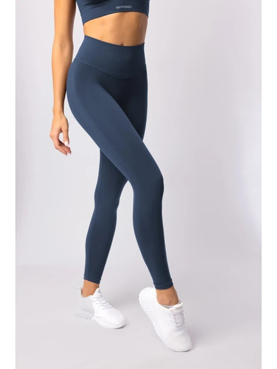 Zdjęcie produktu Spaio Legginsy sportowe "Flex 2.0" w kolorze granatowym rozmiar: S