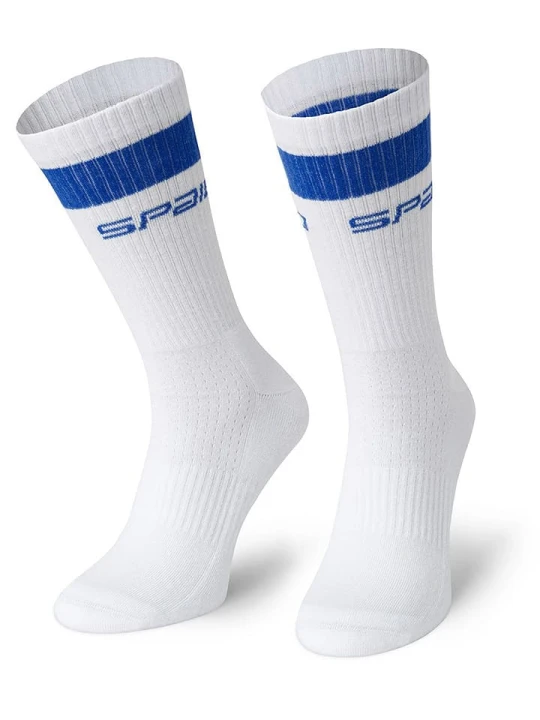 Zdjęcie produktu Spaio Skarpety "Flex" w kolorze biało-niebieskim rozmiar: 41-43