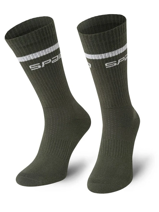 Zdjęcie produktu Spaio Skarpety "Flex" w kolorze khaki rozmiar: 41-43