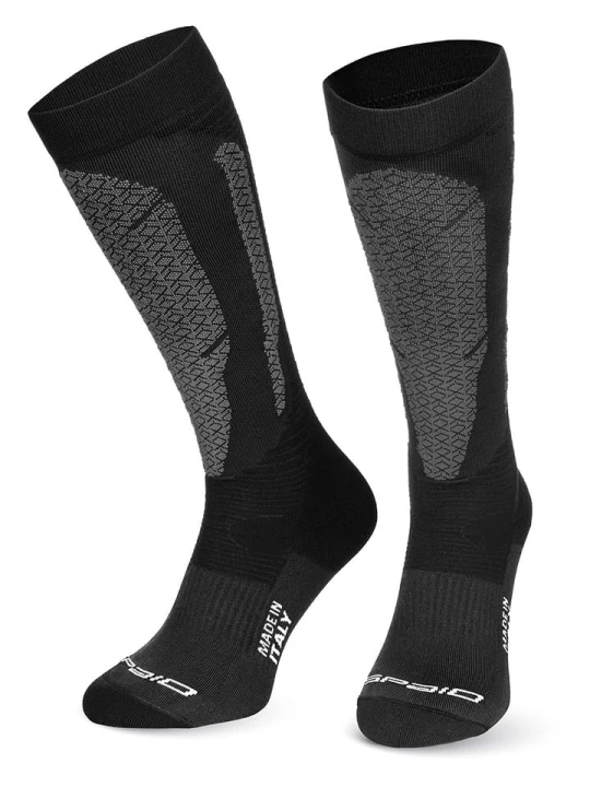 Zdjęcie produktu Spaio Skarpety funkcyjne "Coolmax Adrenaline" w kolorze czarno-szarym rozmiar: 38-40