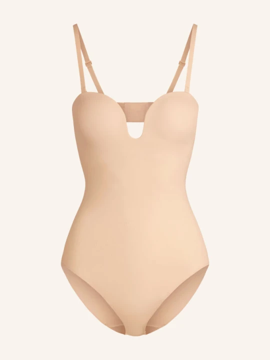 Zdjęcie produktu Spanx Body Modelujące Spanxshape™ Suit Your Fancy Strapless Bodysuit beige