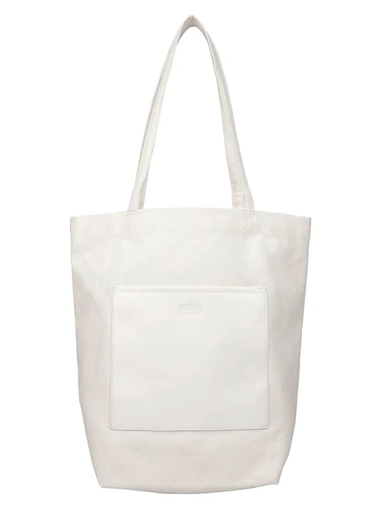 Zdjęcie produktu SPARWELL Skórzana torebka "Simply Sinclaire" w kolorze białym - 44 x 42 cm rozmiar: onesize