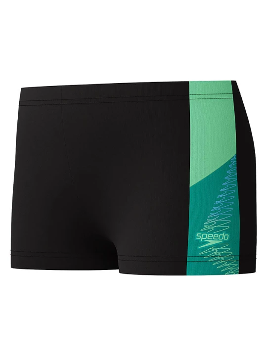 Zdjęcie produktu Speedo Kąpielówki "Dive" w kolorze czarno-turkusowym rozmiar: 140