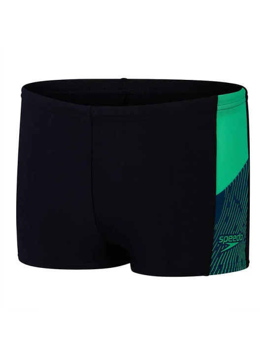 Zdjęcie produktu Speedo Kąpielówki "Eco Dive" w kolorze czarno-zielono-granatowym rozmiar: 116