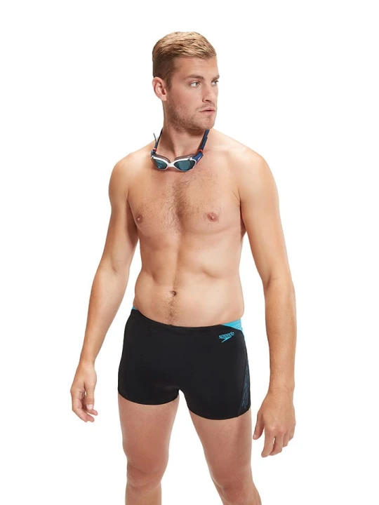 Zdjęcie produktu Speedo Kąpielówki "Eco+ Hyperboom" w kolorze czarno-błękitnym rozmiar: 7