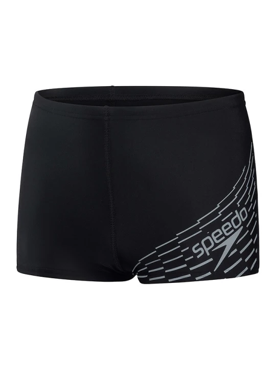 Zdjęcie produktu Speedo Kąpielówki "Eco Medley" w kolorze czarno-szarym rozmiar: 140