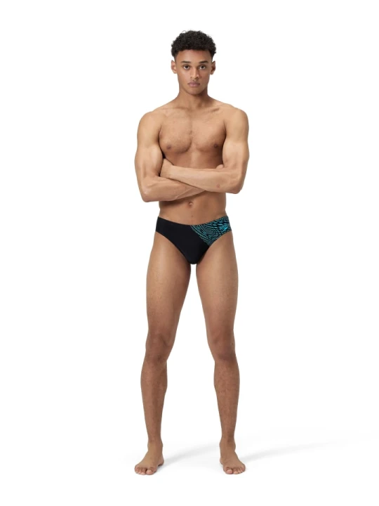 Zdjęcie produktu Speedo Kąpielówki "Eco Medley" w kolorze granatowo-turkusowym rozmiar: 8