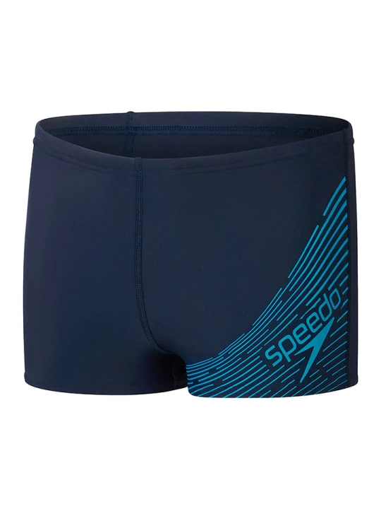 Zdjęcie produktu Speedo Kąpielówki "Eco Medley" w kolorze niebiesko-błękitnym rozmiar: 164