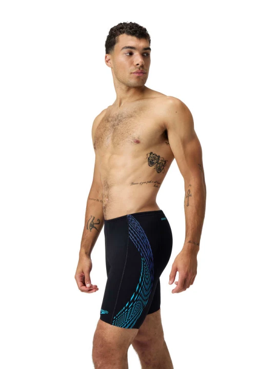 Zdjęcie produktu Speedo Kąpielówki "Eco+ Tech" w kolorze czarno-turkusowym rozmiar: 4