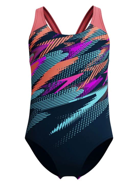 Zdjęcie produktu Speedo Strój kąpielowy "Eco+ Dig Placem" ze wzorem rozmiar: 140
