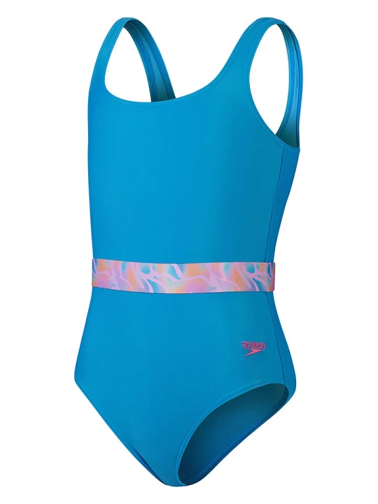 Zdjęcie produktu Speedo Strój kąpielowy "Eco New Lifestyle" w kolorze niebieskim rozmiar: 152