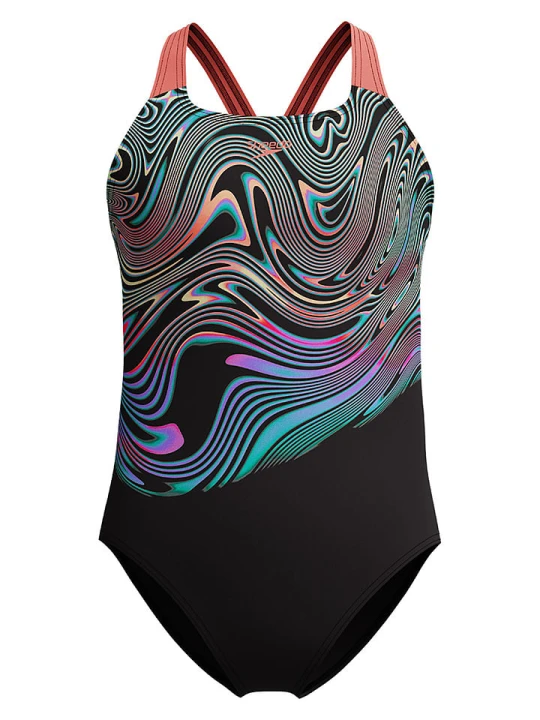 Zdjęcie produktu Speedo Strój kąpielowy w kolorze czarnym ze wzorem rozmiar: 128