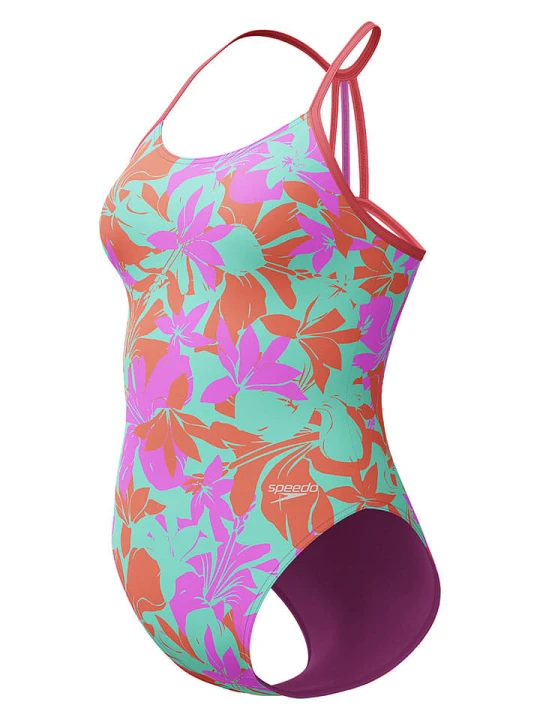 Zdjęcie produktu Speedo Strój kąpielowy w kolorze fioletowo-turkusowym rozmiar: 176