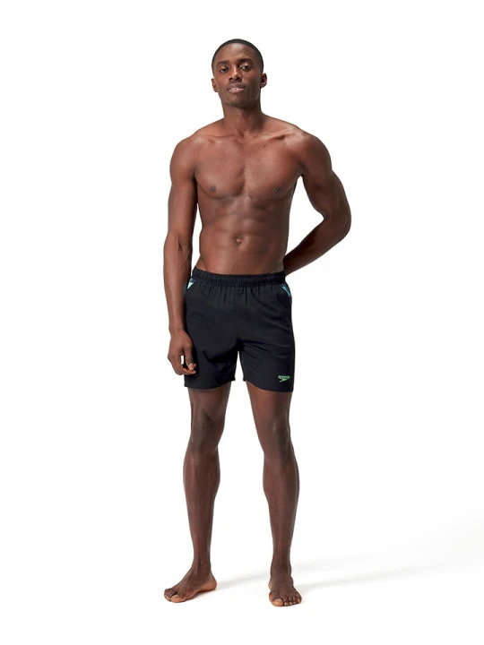 Zdjęcie produktu Speedo Szorty kąpielowe "Eco Xpress" w kolorze czarno-błękitnym rozmiar: M
