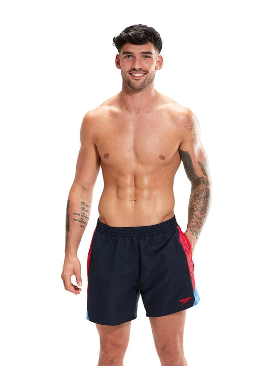 Zdjęcie produktu Speedo Szorty kąpielowe "Hyperboom" w kolorze granatowym rozmiar: M