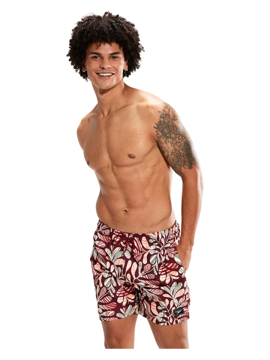 Zdjęcie produktu Speedo Szorty kąpielowe w kolorze czerwonym ze wzorem rozmiar: M