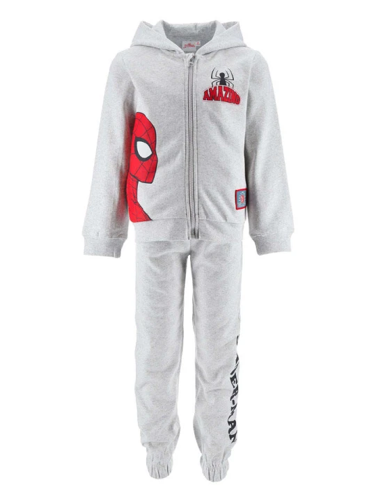 Zdjęcie produktu Spiderman 2-częściowy zestaw "Spider-Man" w kolorze szarym rozmiar: 98