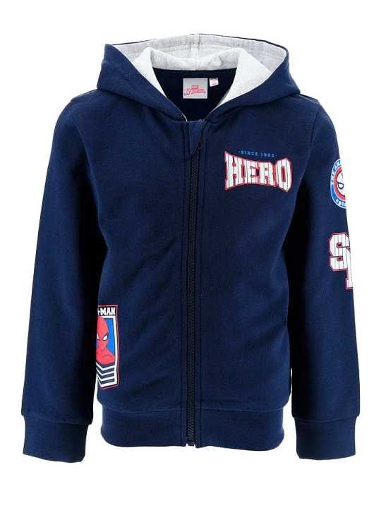 Zdjęcie produktu Spiderman Bluza "Spider-Man" w kolorze granatowym rozmiar: 98