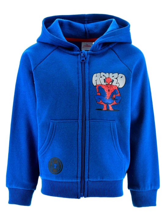 Zdjęcie produktu Spiderman Bluza "Spider-Man" w kolorze niebieskim rozmiar: 98